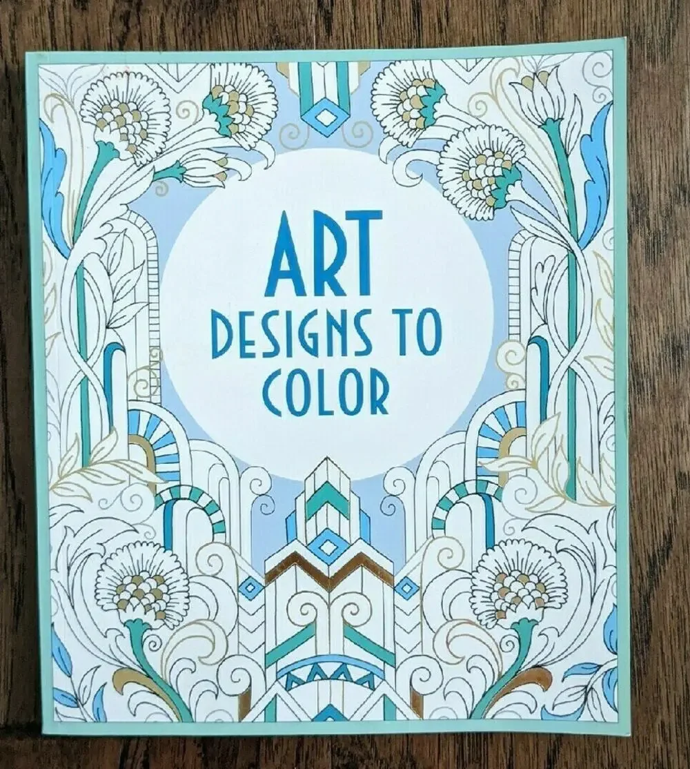 NEW Art Designs To Color